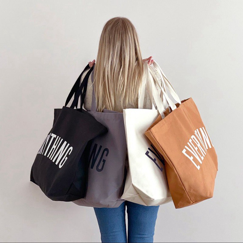 tote canvas bag with logo